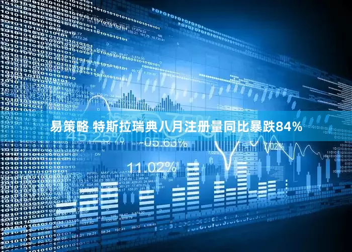 易策略 特斯拉瑞典八月注册量同比暴跌84%